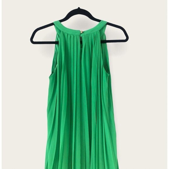 New York And Company Halter Neck Pleated Mini Dress Size S - Picture 8 of 14